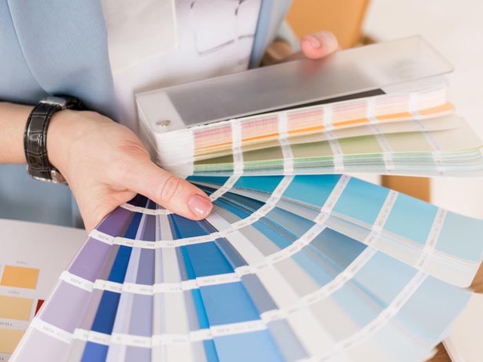 Selecting Paint Colors for a Room Design