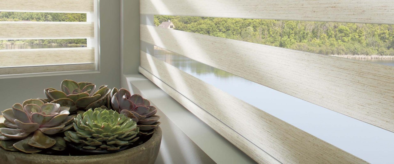 Designer Banded Shades