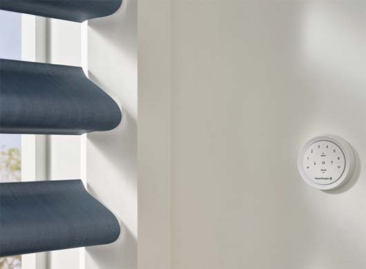 Pirouette® Sheer Shades with PowerView® Automation