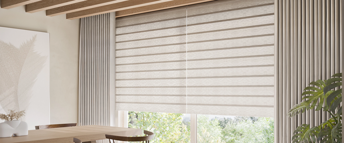 Vignette® Roman Shades and Custom Draperies