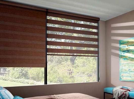 Designer Banded Shades